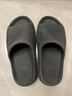 阿迪达斯三叶草Yeezy SLIDE夏季 椰子休闲运动拖鞋 HQ6448 UK9码43 实拍图