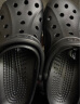 crocs卡骆驰贝雅洞洞鞋沙滩鞋|10126 黑色-001 43(270mm)  晒单实拍图