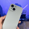 可不可 适用苹果13手机壳iPhone13Promax液态硅胶自带镜头膜鹰眼全包防摔保护套超薄男女软 苹果13【远峰蓝】自带镜头膜+钢化膜 鹰眼液态 实拍图
