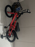 儿童自行车2-6-9岁学生车男生女生14-16寸脚踏车单车带辅助轮可坐 儿童自行车红色+后座+闪光辅轮 14寸（发货已安装85%） 实拍图