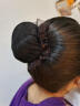 发网芭蕾舞蹈比赛考级盘头发饰品隐形网兜套罩儿童丸子头弹力发套 10个装基础款（有弹力） 晒单实拍图