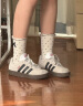 adidas「T头鞋」VL COURT休闲板鞋德训鞋男女阿迪达斯官方轻运动 灰色/黑色/红色 42 晒单实拍图