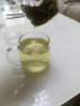 物生物（RELEA）茶杯男女士茶水分离杯玻璃杯带过滤水杯办公泡茶杯子耐高温花茶杯320ML 实拍图