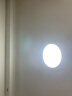 异朵 美式led吸顶灯北欧温馨客厅灯餐厅卧室灯书房现代简约儿童房阳台灯房间吸顶灯具 圆形大号(50cm直径)带灯源三色光 实拍图
