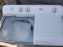 海尔（Haier）半自动双缸洗衣机家电 12公斤超大容量  原厂品质 可洗薄被子 动平衡脱水 水电分离XPB120-729S 实拍图