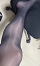 绫天生丝滑绫lingerie「瘾」3D情趣免脱开裆丝袜超薄性感诱惑黑丝滑连裤袜 Black浅黑 1条 M PLUS宽适版-开裆「155~178cm」 实拍图