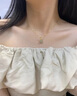 蔓笙福袋项链女士玉色轻奢女生锁骨链2025新款吊坠情人节礼物送女友 项链【精美礼盒】 实拍图