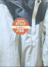 吉普（JEEP）日韩系户外冲锋衣男女春秋冬工装拼接加厚加棉机能风情侣夹克外套 白色双层常规款 M 晒单实拍图