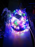 过年LED小彩灯闪灯串灯满天星灯春节日户外霓虹灯新年家用氛围灯 七彩 插电款：100米1000灯 实拍图