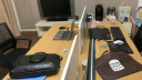 欧音（OUYIN）办公室职员办公桌椅组合屏风隔断办员工桌子办公家具电脑桌椅套装 四人位+活动柜+办公椅 实拍图