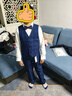 衣诺坊儿童西服套装男童马甲套装六一演出服男生主持人礼服花童走秀西装 实拍图