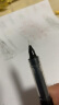 得力(deli)流年星辰系列直液笔签字笔 0.5mm全针管学生中性笔 水笔走珠笔 黑色 12支/盒S858 实拍图