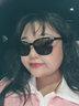 JINS睛姿 太阳镜女墨镜优雅大气时尚感大框眼镜框防紫外线URF20S283 87棕色代瑁 实拍图
