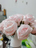 初朵 11朵粉玫瑰花香皂花束鲜同城配花送圣诞节礼物生日礼物送女友 实拍图