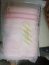 三利 毛巾家纺 纯棉缎档柔软吸水洗脸面巾单条装 34×71cm 粉色 实拍图