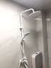 映生活奶油风白色淋浴套装极简约家用卫生间沐浴增压淋雨浴器花晒头喷头 奶油风三档款【圆形喷头】 实拍图