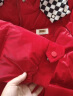 恒源祥新国标羽绒服女2022年新款冬季韩版羽绒短款亮面免洗红色时尚炸街 红色 XL 建议130-150斤 晒单实拍图