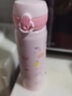 膳魔师（THERMOS） kitty保温杯女士儿童便携直饮杯小学生可爱凯蒂猫不锈钢水杯子 JNL-502-KTCP粉色KT直饮杯 实拍图