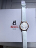 依波路（BOREL）瑞士手表音韵系列白色皮带女士石英手表/瑞表/女表送女友 实拍图