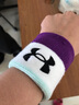 安德玛（Under Armour）护腕运动健身吸擦汗腕巾带羽毛球篮排网球腱鞘炎医手腕拉伤用护具 实拍图
