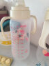 爱得利PP塑料奶瓶标准小口径 新生婴儿防摔奶瓶宝宝带手柄吸管自动奶瓶 A67/A77/A68 标口A68弧形-300mL+奶嘴1个 晒单实拍图