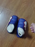 圣闲圣闲奥特曼儿童拖鞋冬季儿童棉拖鞋男童包跟保暖防水加绒宝宝棉鞋 宝蓝(包跟) 内长16cm 26/27码适合2-3岁 实拍图