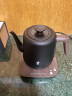 鸣盏烧水壶泡茶 电热水壶 功夫茶壶电茶炉 茶艺师专用电茶壶  智能恒温茶具 磨砂工艺 多段控温 MZ152A|黑色 0.8L 晒单实拍图