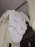 贝瑞加（Babyprints）新生儿连体衣婴儿包屁衣初生宝宝爬服纯棉三角哈衣四季内衣 兔66 实拍图