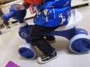 锋达玩具 儿童平衡车幼儿滑行车学步车1-3岁宝宝扭扭车带音乐玩具车可坐人 蓝色 实拍图