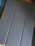 杰依泰JETech 苹果iPad Pro 9.7英寸平板保护壳磁吸智能自动唤醒/休眠功能平板支架保护套（2016款) 海军蓝 实拍图