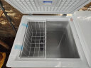 星星（XINGX） 200升 微霜商用卧式冰柜 左冷冻右冷藏卧式冰箱 顶开门双温双箱减霜80%冷柜 BCD-200GE 实拍图