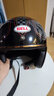 BELL经典复古3/4头盔Custom500四季碳纤维摩托车机车头盔骑行通风透气 Custom500-格子黑金 XXL码(适合59-61cm头围) 实拍图
