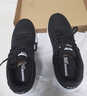361°男鞋运动鞋男跑步鞋秋冬季361度男休闲鞋大码网鞋软底旅游鞋子 曜石黑/361度白2279（皮面） 42 实拍图