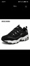 斯凯奇（Skechers）男鞋经典熊猫鞋情侣款复古简约厚底增高运动鞋休闲鞋老爹鞋秋冬季 【四季款】白色/黑色/BLK 41 偏大建议选小半码 实拍图