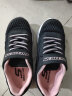 Skechers斯凯奇夏季儿童运动鞋女大童大网孔透气跑步魔术贴小白鞋664158L 实拍图