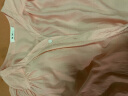 美茵曼丽法式雪纺衬衫女2023夏季新款设计感甜美t恤女小众七分泡泡袖上衣 MMG8015 茵曼  粉红色 XL（125-135斤） 实拍图