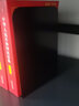 递乐 2片装无印风书立书夹书靠书挡铁书架学生用桌面课桌收纳放书创意ins风挡板隔板书立架 2545 黑色 实拍图
