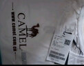 骆驼（CAMEL）三防棉感t恤男士圆领透气潮流宽松休闲运动短袖夏季M13BAQR045 实拍图
