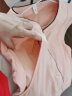 乔月月子服纯棉孕妇睡衣产后外出喂奶衣哺乳套装睡衣家居服 粉纯色 M码（120斤以内） 晒单实拍图