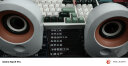 联想（Lenovo）异能者电脑音箱有线小音响家用桌面音箱USB高音质 多媒体台式机笔记本电脑音响 电视音响 白橙色 实拍图