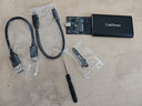 连拓 mSATA转Type-C移动硬盘盒 USB3.1固态SSD硬盘盒子 笔记本电脑mini迷你外置盒全铝外壳 E510 实拍图