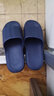 惠夫人拖鞋男夏浴室洗澡防滑家居室内EVA大码男士凉拖鞋居家用夏季拖鞋 卡其 44-45 （适合43-44穿） 实拍图