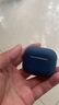 摩威保 airpods3保护套苹果三代无线蓝牙耳机套硅胶卡通创意防滑防尘防摔防指纹可充电保护软壳 Airpods3【海军蓝】真液态丨超薄款 通用 实拍图