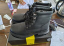 蓝鸥盾劳保鞋男士冬季高帮加绒棉鞋防砸钢包头防刺安全工作鞋D1118N 45 实拍图