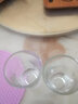 乐唯诗玻璃杯饭店专用二两钢化白酒杯茶水杯酒吧ktv啤酒杯烈酒 二两白酒杯/ 100ml 1只 实拍图