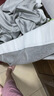 金蝉窗帘遮光轨道挂钩式卧室高级感窗帘家用遮光防晒 铅灰色 300*270 实拍图
