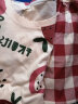 甜桔子女士睡衣女夏季短袖纯棉七分裤宽松家居服女短裤可外穿学生睡衣 MJF7081【100%棉七分裤套装】 L /身高162-167 体重100-120 实拍图