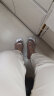 百丽夹脚拖女24夏季新商场同款细条带花朵拖鞋BYV30BT4 银色 37 晒单实拍图