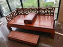 善匠良品 红木家具非洲花梨(学名:刺猬紫檀)罗汉床 实木沙发床 罗汉床三件套 实拍图