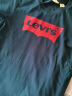 Levi's【全新升级】李维斯新版情侣同款短袖T恤logo印花 藏蓝色0002 L 实拍图